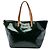 Borsa Louis Vuitton Monogram Vernis Bellevue GM Verde