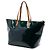 Borsa Louis Vuitton Monogram Vernis Bellevue GM Verde - vista 2