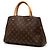 Borsa Louis Vuitton Monogram Montaigne MM marrone - vista 2