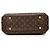 Borsa Louis Vuitton Monogram Montaigne MM marrone - vista 3