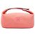 Piccola borsa vanity Hermès Small Toile Bride A Brac rosa