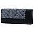 Clutch Dior in raso e paillettes nere con tracolla a catena Nero - vista 2