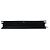 Clutch Dior in raso e paillettes nere con tracolla a catena Nero - vista 3