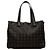 Tote in nylon Chanel New Travel Line marrone