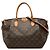 Louis Vuitton Monogram Turenne MM Satchel braun