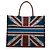 Book Tote Dior Large French Flag Blu - vista 4