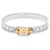 Silver Hermès Narrow Chaine d Ancre Maillon Enamel Clic Bracelet PM Silvery  - view 4