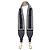 Blauer Dior bestickter Canvas-Bag-Strap