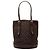 Brown Louis Vuitton Monogram Mini Lin Bucket PM Braun