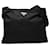 Borsa a tracolla Prada Tessuto nera con zip Nero