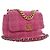 Borsa Chanel Medium Tweed 19 Flap Rosa - vista 3