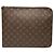Portfolio Documenti Monogram Louis Vuitton Marrone Clutch Bag 30