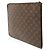 Portfolio Documenti Monogram Louis Vuitton Marrone Clutch Bag 30 - vista 2
