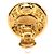 Orecchini a clip Chanel CC placcati oro D'oro - vista 3