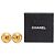 Orecchini a clip Chanel CC placcati oro D'oro - vista 4