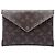 Clutch Louis Vuitton Monogram Pochette Kirigami GM marrone