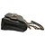 Borsa a tracolla Chanel Medium in agnello trapuntato nero con logo e catena - vista 3