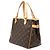 Borsa Louis Vuitton Monogram Batignolles Vertical PM Marrone - vista 2