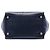 Blauer Prada Glace Calf Twin Pocket Double Handle Satchel - Ansicht 3