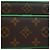 Borsa a tracolla Louis Vuitton Monogram Macassar S Lock marrone - vista 8