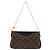 Clutch e borsa Louis Vuitton Monogram Pallas nera Nero
