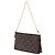 Clutch e borsa Louis Vuitton Monogram Pallas nera Nero - vista 2