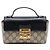 Borsa Gucci Mini GG Supreme Padlock beige