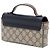 Borsa Gucci Mini GG Supreme Padlock beige - vista 2