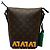 Borsa a tracolla Louis Vuitton Monogram LV Rubber Cruiser marrone - vista 3