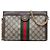 Borsa a Tracolla Gucci Small GG Supreme Web Ophidia Chain Beige