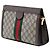 Borsa a Tracolla Gucci Small GG Supreme Web Ophidia Chain Beige - vista 2