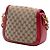 Borsa a tracolla Gucci Medium GG Canvas Lady Web marrone - vista 2