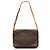 Borsa a tracolla Louis Vuitton Monogram Musette Tango con tracolla corta marrone