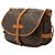 Borsa a tracolla Louis Vuitton Monogram Saumur 25 Marrone - vista 2