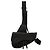 Bolso bandolera Saddle en lona Dior Oblique negro