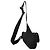 Bolso bandolera Saddle en lona Dior Oblique negro - vista 2