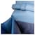 Borsa a tracolla Prada Saffiano Wallet On Chain Blu - vista 6