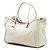 Gucci Bella Leder Tote Bag in Weiß, Medium - Ansicht 2