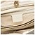 Gucci Bella Leder Tote Bag in Weiß, Medium - Ansicht 5