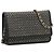Borsa a tracolla Chanel Wallet on Chain in pelle borchiata nera Nero - vista 2