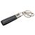 Charm per borsa e portachiavi Dragonne LV Padlock in pelle nera Louis Vuitton Nero