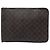 Pasta Executiva Louis Vuitton Monogram Poche Documents Portfolio Marrom
