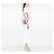 Borsa a tracolla per bambini Burberry TB Monogram Nylon Stripe rosa - vista 6