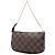Borsa Louis Vuitton Damier Ebene Mini Pochette Accessoires marrone - vista 2