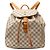 Weißer Louis Vuitton Damier Azur Sperone Rucksack