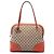 Orange Gucci Medium GG Canvas Bree Dome Tote
