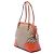 Orange Gucci Medium GG Canvas Bree Dome Tote - Ansicht 2