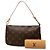 Borsa a tracolla Louis Vuitton Monogram Pochette Accessoires marrone - vista 7