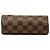 Borsa a mano pochette Papillon Louis Vuitton Damier Ebene marrone - vista 3