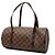 Borsa Louis Vuitton Damier Ebene Papillon 30 marrone - vista 2